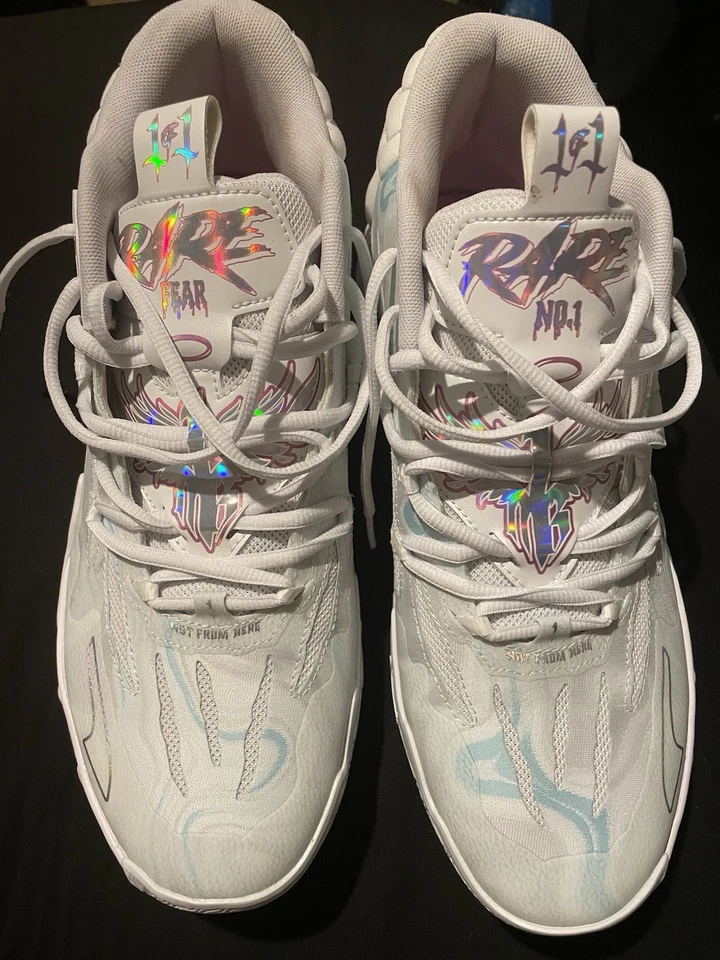 Lamelo Ball Size 11.5 Iridescent Basketball Shoes Semi Used No Box - Image 1 of 4