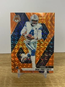 2025 Panini NFL Mosaic Dak Prescott ORANGE MOSAIC Parallel Card 6/199 - Bild 1 von 2