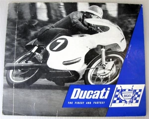 DUCATI Range Motorcycle Sales Brochure for 1961 #8930/5M/6.61 FM Sports Daytona+ - Picture 1 of 3