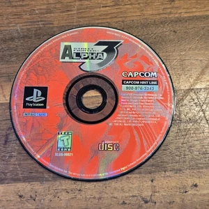 *****Vintage Street Fighter Alpha 3 Sony PlayStation 1999 T For Teen Capcom READ - Picture 1 of 2