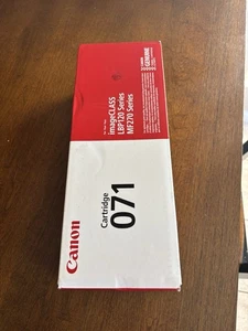 Canon Cartridge 071 Black Genuine Toner Ink Printer - Picture 1 of 4