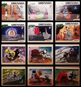 GRENADA - Sierra Leone Stamps - 12 Pcs - Picture 1 of 1
