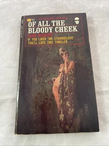 OF ALL THE BLOODY CHEEK Frank McAuliffe (1965) Ballantine mystery paperback 1st - Picture 1 of 8