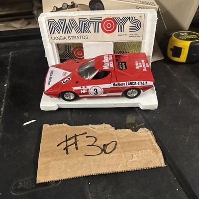 Lancia Stratos Red/White Martoys 1/24 COD # 0108 - Image 1 of 4
