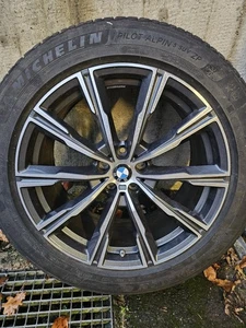 BMW X5 X6 G05 G06 20 Zoll Winterräder M740 8071996 Felgen 3,5mm Profil - Bild 1 von 11