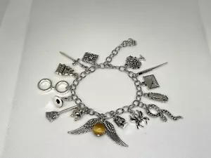Magic Wizard ~*Harry Potter* Wizarding World Charm Bracelet!! **A-2** - Picture 1 of 4
