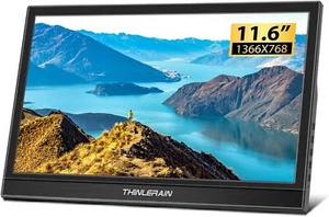 Portable Monitor 11,6 /13.3/15.9 Zoll HDMI Monitor Tragbarer TN LED Externer - Bild 1 von 7