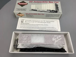HO Proto 2000 8407 50’ Automobile Boxcar CB&Q  #48047 Kit NIB! HO4155 - Picture 1 of 2