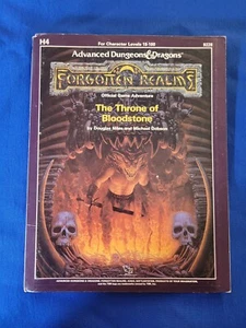 AD&D El Trono de Piedra de Sangre con Módulo de Aventura de Mapa - Forgotten Realms 9228 - Imagen 1 de 3