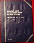 silver dollar 1891 to 1897 folder book