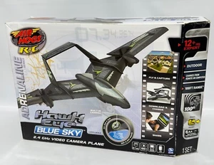 Air Hogs R/C Hawk Eye Blue Sky Video Camera Plane Adrenaline Series 2011 Open Bx - Picture 1 of 14