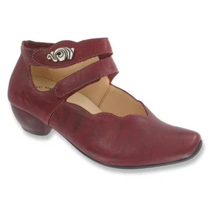 Think! Aida 81256 Veg Red Shoes Booties 36.5 5.5 - Picture 1 of 4