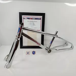 Raro set telaio e forcella vintage 1981 JMC Racing corto standard BMX Racing 20" USA - Foto 1 di 22