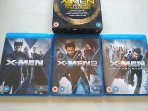 x-Men 1+ 2+ the Last Stand Marvel - 3 X Blu-Ray + Extras English - Picture 1 of 5