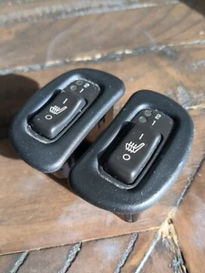 2004-2009 Chevy Malibu | Pontiac G6 HEATED SEATS Switch Set Pair, OEM Black - Picture 1 of 9