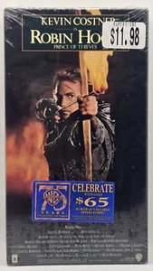 Robin Hood: Prince of Thieves (VHS) – NEW / SEALED – Kevin Costner - Foto 1 di 3