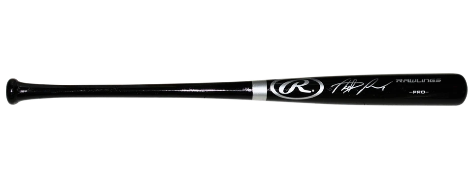 FERNANDO TATIS JR SIGNED SAN DIEGO PADRES BLACK RAWLINGS BASEBALL BAT JSA - Image 1 of 1