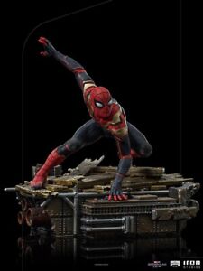 Spider-Man Iron Studios No Way Home Peter Parker #1#2 #3 1:10 Statue