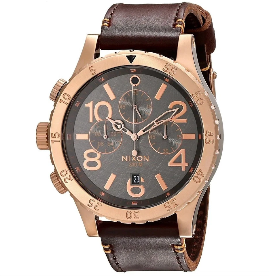 Nixon keep it fresh the 48-20 chrono 200M stainless steel japan movement 14 A-S - Image 1 of 4