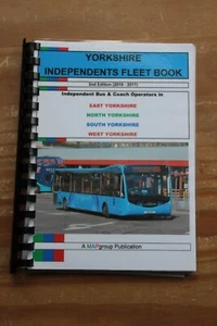 MAP GROUP PUBLICATIONS YORKSHIRE INDEPENDENTS FLEET BOOK 2ND EDITION 2016-2017 - Picture 1 of 1