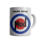 Personalised Limited Edition Mods Logo Mug With Or Without Name
