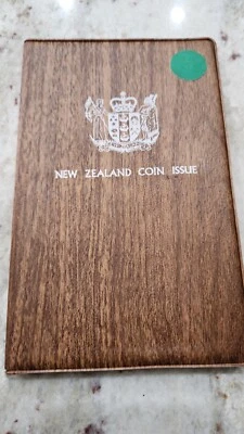 Juego de monedas de Nueva Zelanda 1977 dólar jubileo de plata sin circular ideal para coleccionistas Foto 1 de 4
