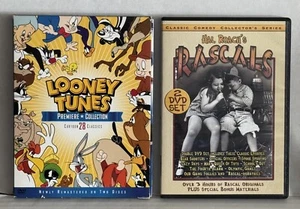 Looney Tunes 28 Shorts Premier Collection & Hal Roach’s Rascals DVD•Like New - Picture 1 of 14