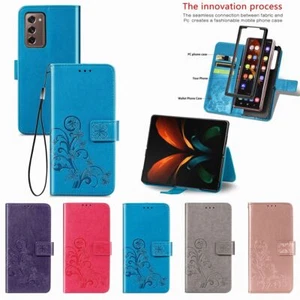Schutz Handy Hülle für Samsung Galaxy Z Fold4 5G Case Cover Tasche Etuis Bumper - Zdjęcie 1 z 26