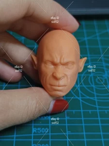 1:6 Head Sculpt Monster Goblin Carved Fit 12inch Male Action Figure Body Toys - Picture 1 of 6