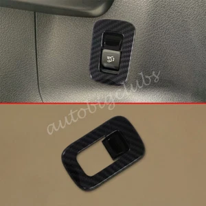 For Mercedes-Benz GLB 2020-2023 Carbon Fiber Rear Tail Door Switch Cover Trims - Picture 1 of 5