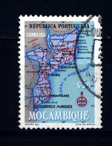 MOZAMBIQUE - MOZAMBICO - 1954 - Mappa - Picture 1 of 1