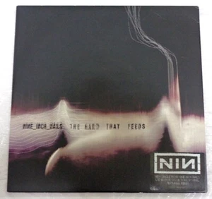NIN NINE INCH NAILS The Hand That Feeds UK 9" w/postcard Halo 18 vinyl - Picture 1 of 5