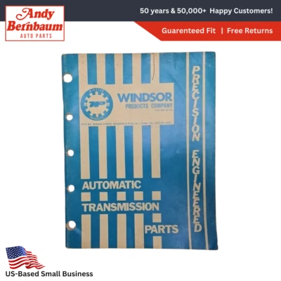 1973 Ford Chevy AMC Windsor Products Co. Automatic Transmission Parts Sales Book - Image 1 of 4