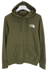 The North Face con Capucha Hombre M Jersey Bolsillo Canguro Mezcla Verde - Imagen 1 de 8