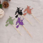 Halloween Cupcake Toppers 16pcs Cake Decorations Party Supplies