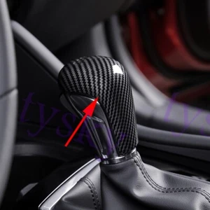Gear Shift Lever Knob Cover For Mazda 3 BP CX-30 DM CX-50 2019-2024 Accessories - Picture 1 of 7