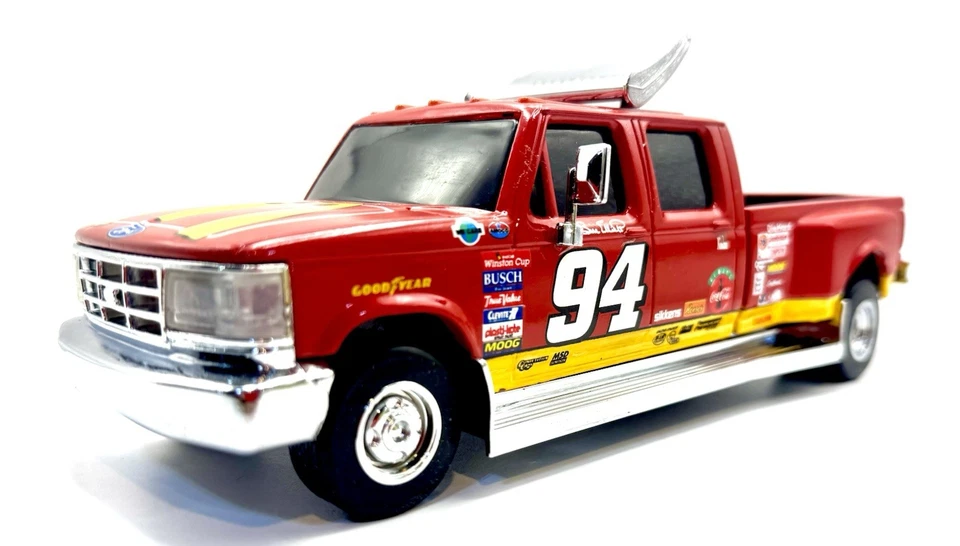 Ford F 350 NASCAR 1996 serie Platinum - Bill Elliott #94 McDonalds diecast 1:24 Foto 1 de 4