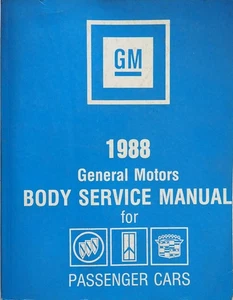 1988 GM Buick Cadillac Oldsmobile Body Shop Service Repair Manual Original - Bild 1 von 4