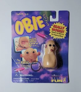 Basic Fun OBIE keychain NEW REALLY WORKS! Vintage Rare - Picture 1 of 3