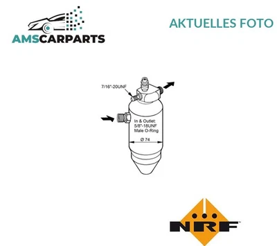 TROCKNER KLIMAANLAGE 33077 NRF NEU OE QUALITÄT - Image 1 of 4
