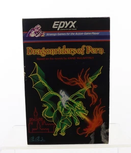 Juego de Computadora Atari 5 1/4 Disco 48K Dragonriders of Pern Epyx Completo Nuevo en Caja 1983 - Imagen 1 de 12