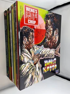 Revista Wengs Chop Gran Lote 10 Ediciones Tamaño Completo Culto Cine Terror Monstruos - Imagen 1 de 2