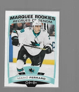 2019-20 UD OPC O-Pee-Chee Marquee Rookie #638 MARIO FERRARO - Picture 1 of 2