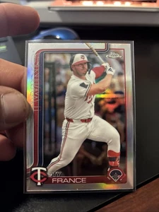 2025 TOPPS CHROME TY FRANCE REFRACTOR #228 TWINS - Picture 1 of 2