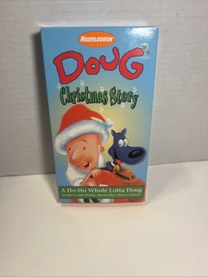 Vintage Nickelodeon Doug Christmas Story VHS 1994 RARE VG+ — 第 1/4 张图片