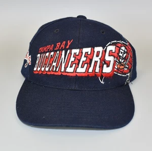 Tampa Bay Buccaneers Vintage Sports Specialties Grid Wool Snapback Cap Hat - Picture 1 of 8