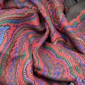 Bufanda para mujer “Colectif” clásica negra multicolor - Imagen 1 de 8