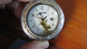 Reloj de pulsera Montana Silversmith para hombre Bull Rider #MT60563 - Imagen 1 de 7