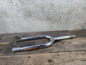 Gt Bmx Fork 4130 Cromo 1-1/8” Threadless Mid School Vintage 20” - Picture 1 of 11