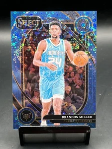 2024-25 Panini Select Brandon Miller #216 Courtside Light Blue Disco Prizm/99 - Imagen 1 de 2